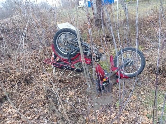 Водитель мопеда вылетел с дороги и погиб в Воронеже