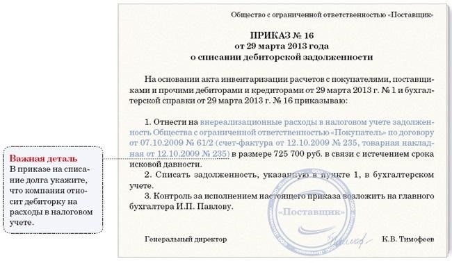 Урегулирование проблемной задолженности. Документация