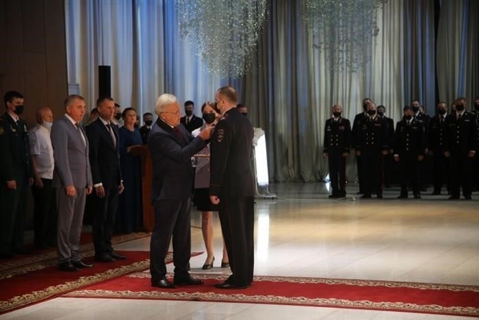 Переход Александра Речицкого к новому руководству краевой полиции