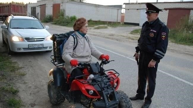 Что произойдет, если вы будете ездить на квадроцикле без прав?
