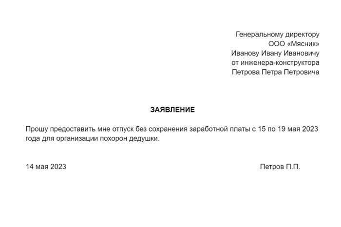 Кому работодатель обязан предоставить отпуск без содержания