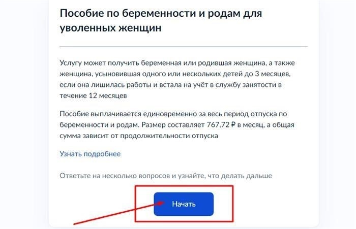 Как подать заявку на BiR-помощь через ГосУслуги