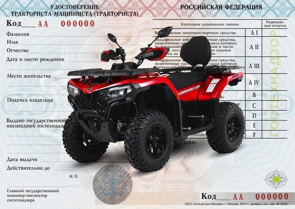 Каковы особые правила для квадроциклов в вашем регионе?