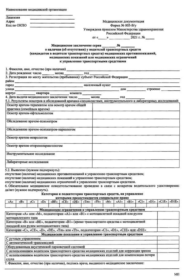 Когда следует запрашивать дополнительную документацию или медицинские справки