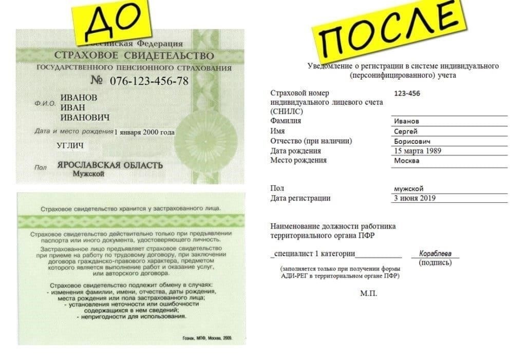 Может ли работодатель заставить вас изменить имя в СНИЛС?
