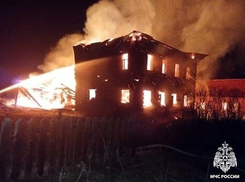 Женщина погибла при пожаре в Междуреченском районе