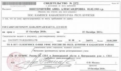 Необходимая информация