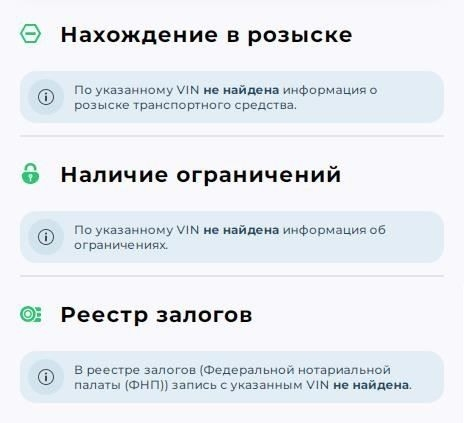Информация, содержащаяся в отчете