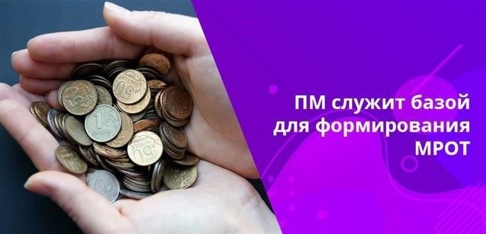 Прожиточный минимум и минимальная заработная плата в 2025 году